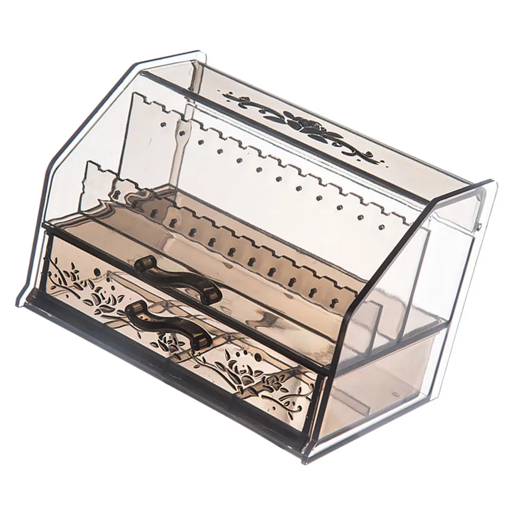 

Makeup Organizer Acrylic Makeup Storage Organizer Countertop Jewelry Holder Rack For Vanity Bathroom Dorm