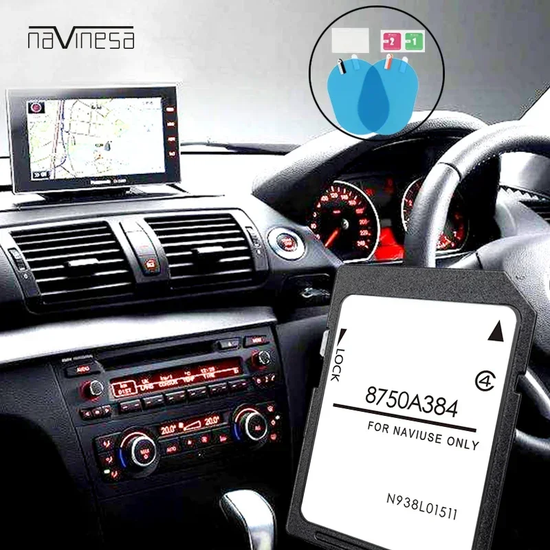 

Europe UK Maps for Mitsubishi Outlander Pajero ASX Car GPS SD Card Navigation 2021 Version Software Update MMCS System