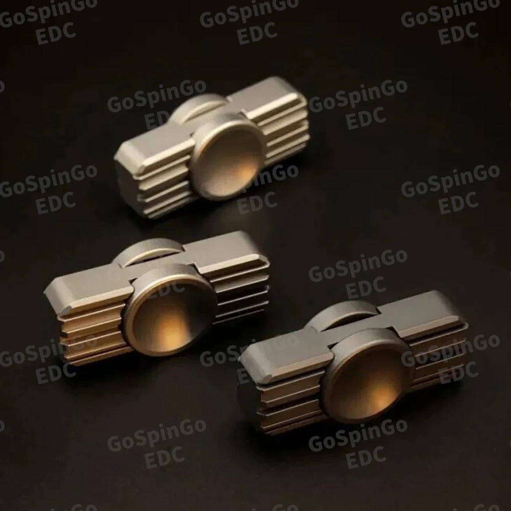 T·CITY EDC 피젯 스피너 스테인리스 스틸 피젯 토이 성인용 메탈 오리지널 디자인 불안 완화 기구