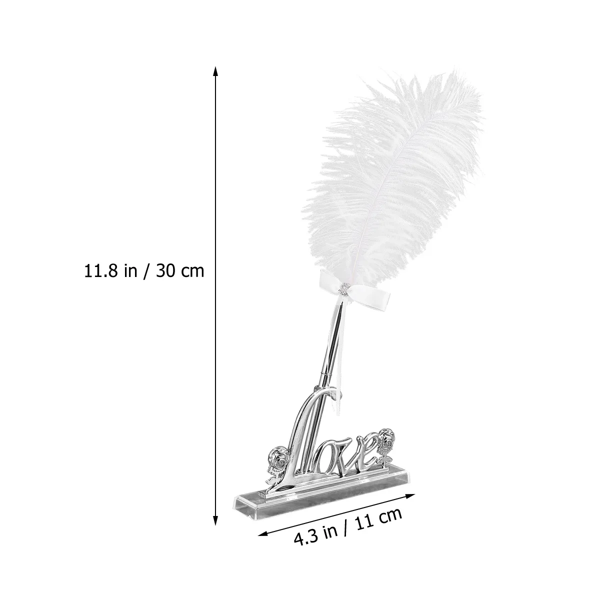 

Wedding Sign Pen Metal Guest Pen Silver 1 Elegant Writing Tool for Ceremony Favors Unique Keepsake Present for Loved Ones