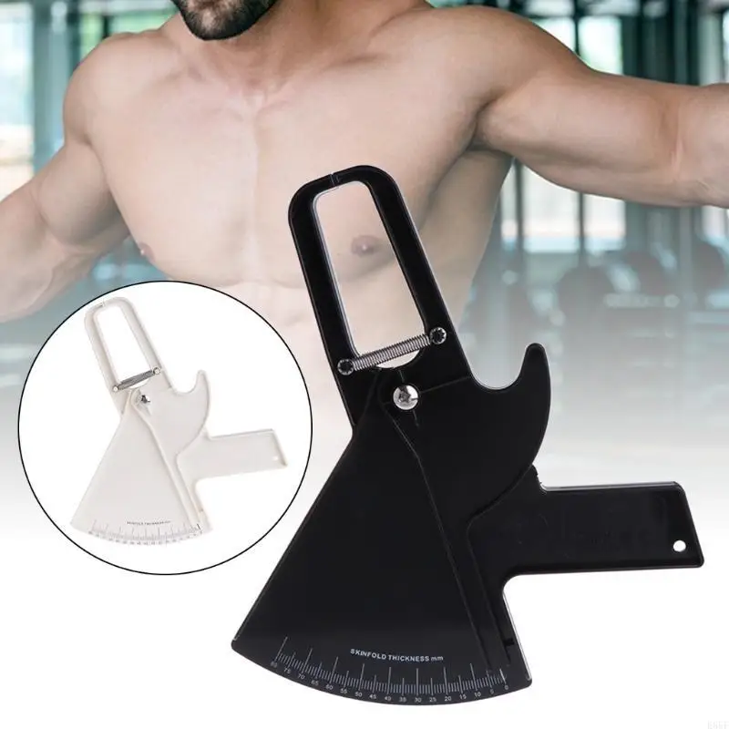 

E65F 0-80mm Body fat Caliper skinfold body fat tester guide skin fold caliper