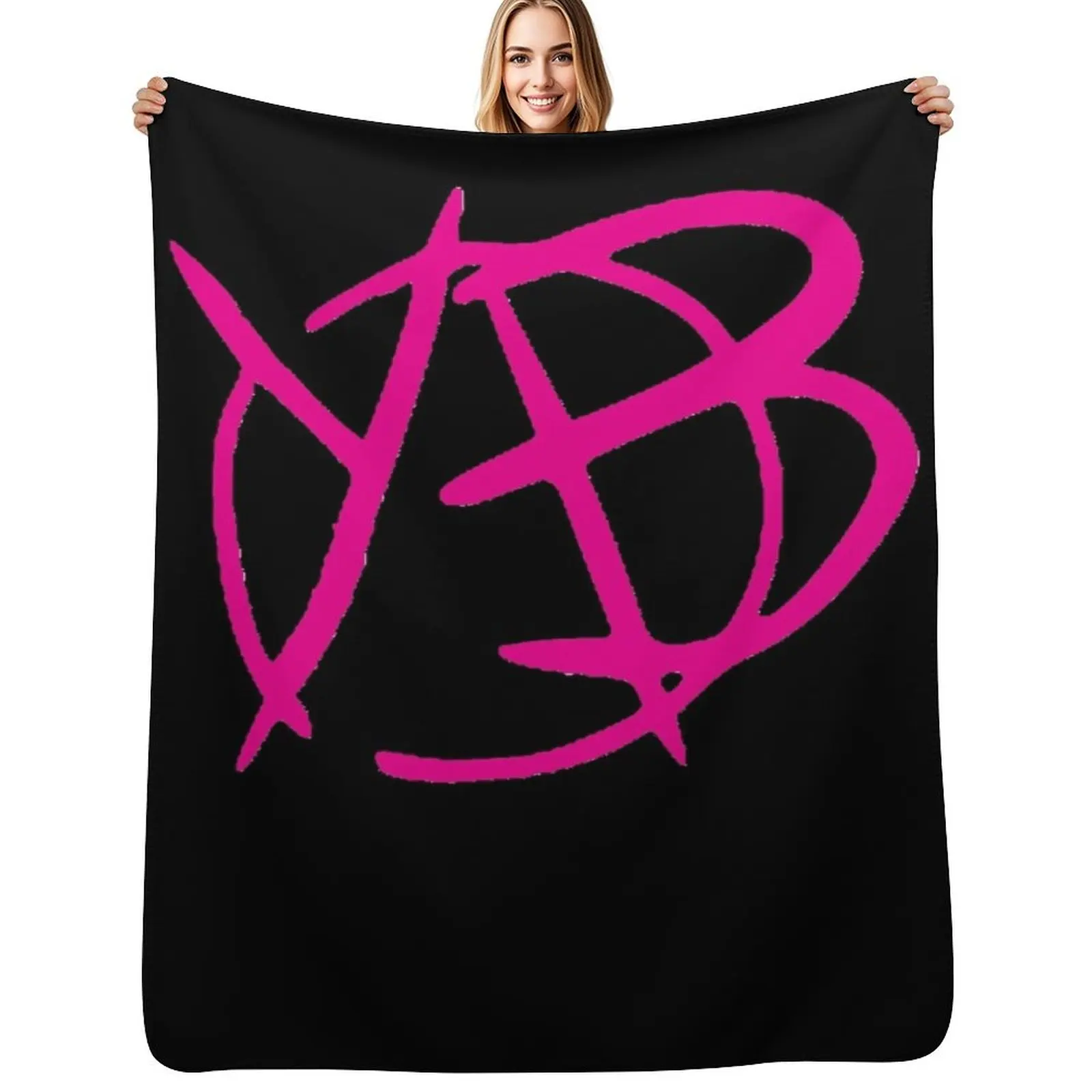 

Yungblud logo Throw Blanket Warm Comfortable Blanket Gift for Parents Friends