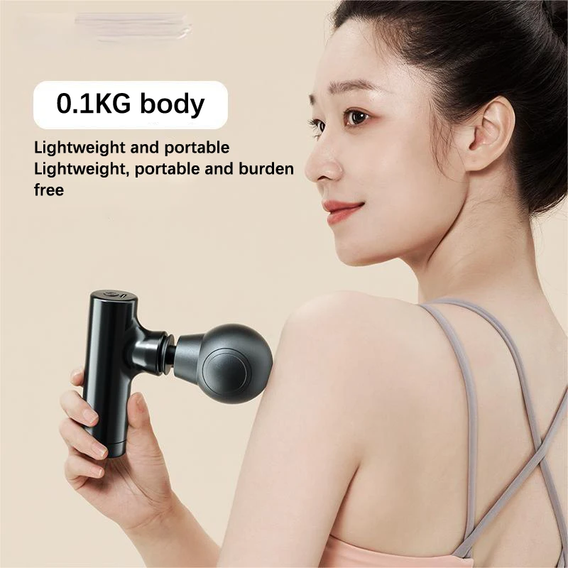 

Mini Massage Gun Deep Tissue Powerful Percussion Muscle Massager Gun Compact Sports Handheld Massager For Muscles Neck Back Arms