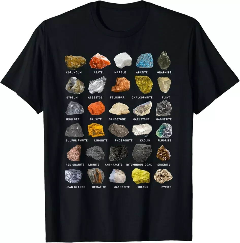 Rock Collector_ Geology_ Geologist_ Rock Collector Gift Men's T-Shirt Size S-5XL