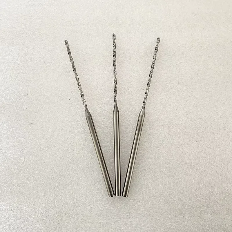 High-Precision Long Carbide Twist Drill Bits for Metal Cutting & CNC Slot Machining