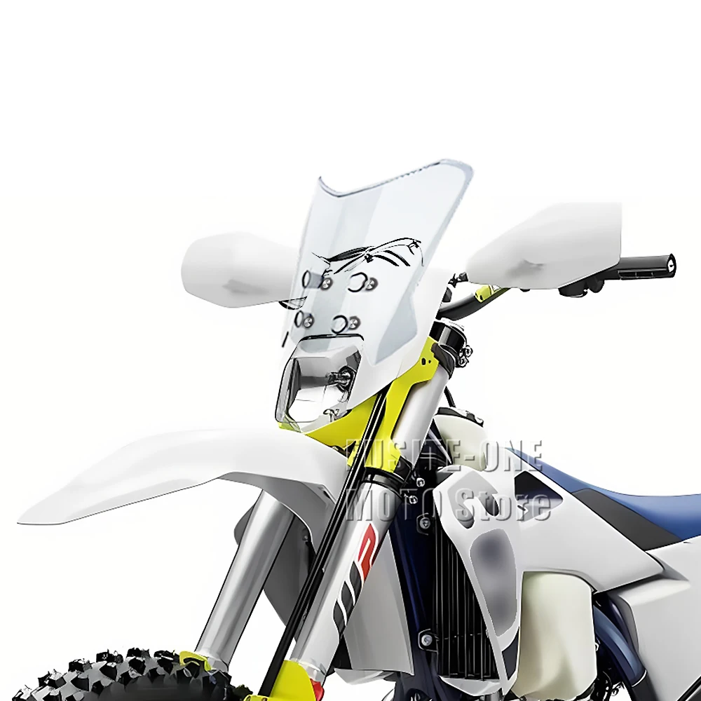 

For Husqvarna fe 250 2014-2023 fe 450 te 250i 2011 2015 2020 te 300i 2020 Motorcycle Windshield Windscreen Wind Deflector