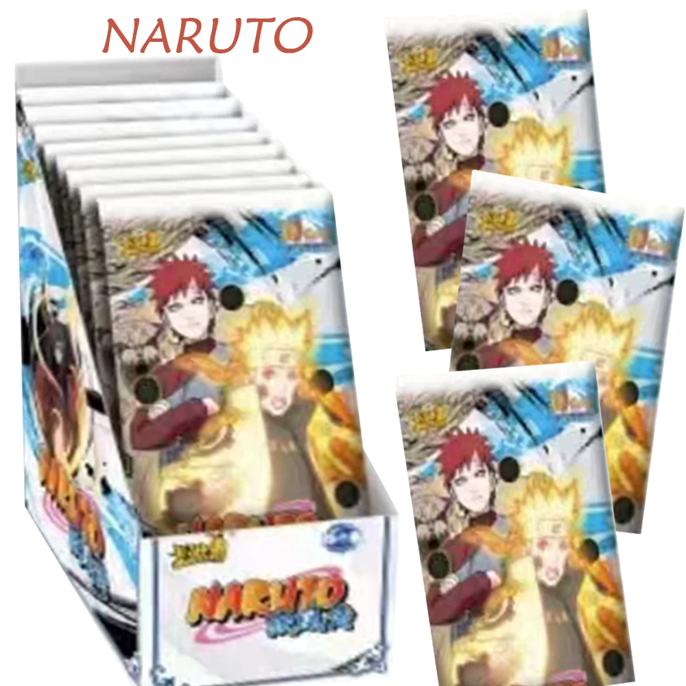 

KAYOU Naruto Collection Card Wholesale Hot Blooded Action Anime Character Namikaze Minato Sasuke Special Limited Card Kid Gift