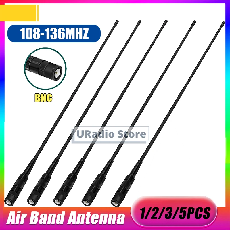 

Aviation Air Band AM-771 Antenna 108-136Mhz Soft Whip BNC Aerial Enhance Signal For IC-A25 IC-A16 IC-A25 IC-A16 FTA-250L Radio