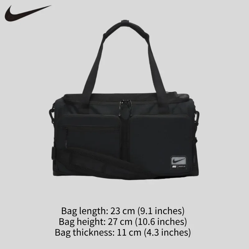 Nike Unisex Large Capacity Sports Duffel Bag, UTILITY S POWER DUFF Shoulder Backpack Outdoor Travel Storage FN4206-010 - view 4