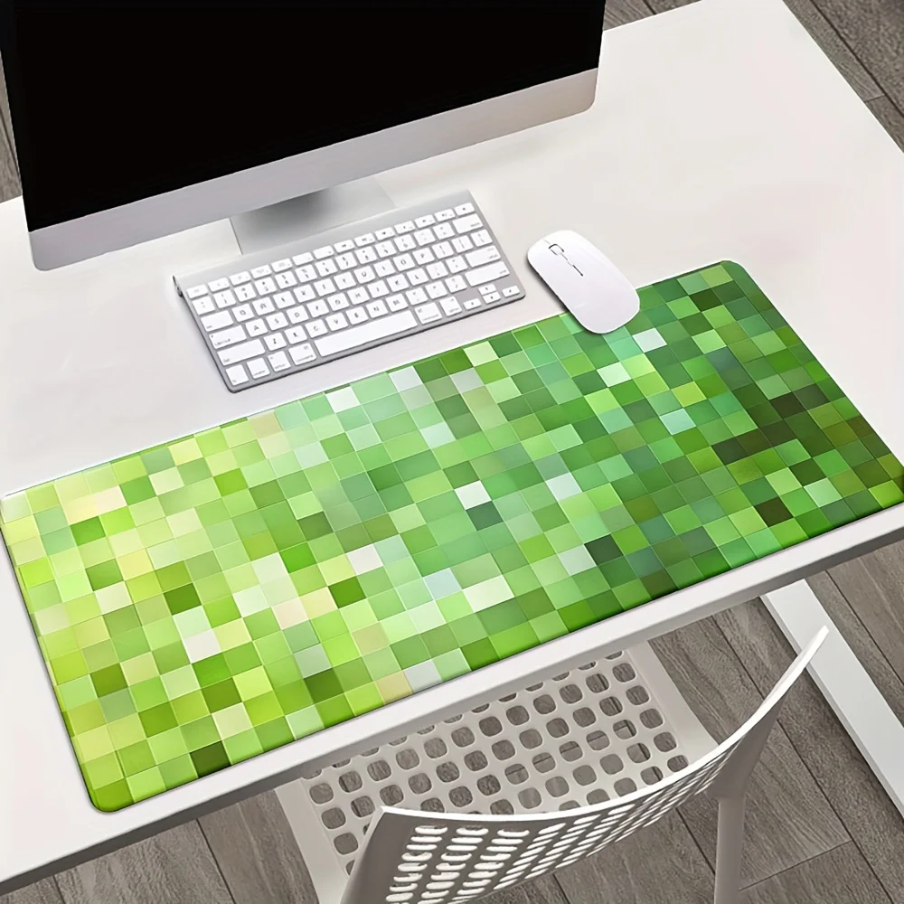 

Hot Sale XXL Green Retro Video Game Mouse Pad Non-slip Thick Desk Mat for PC Laptop Gamer Gift