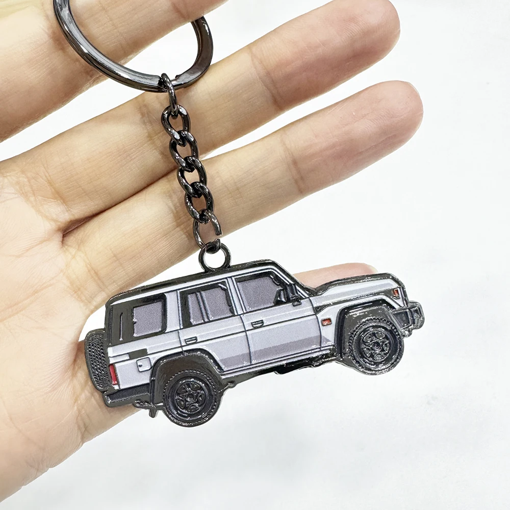 

Металлический брелок-держатель для ключей автомобиля Toyota Land Cruiser 70 Series (LC76, LC79, LC70, LC71) – аксессуары