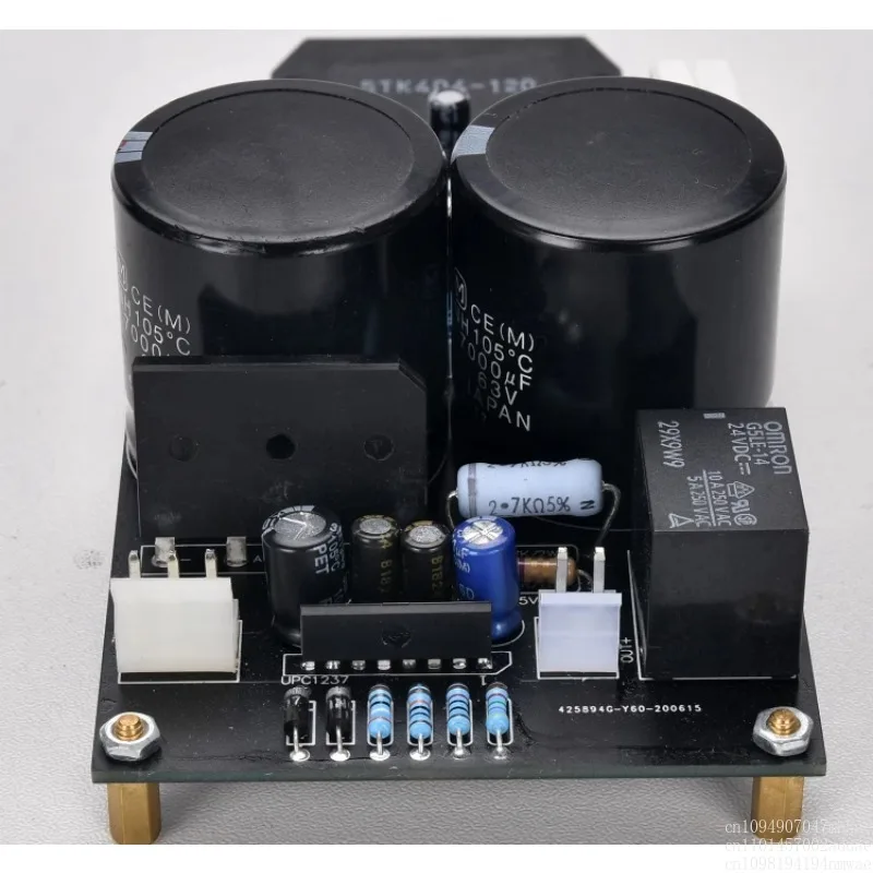 Later high-power thick film STK404-120 audiophile-grade mono power amplifier board