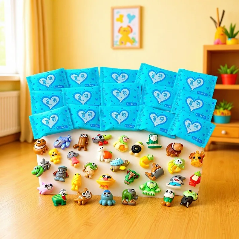 

Cute Cartoon Shanhaijing Surprise Toy Blind Bag Dismantling Music Resin Small Animal Doll Dismantling Children's Reward Gift