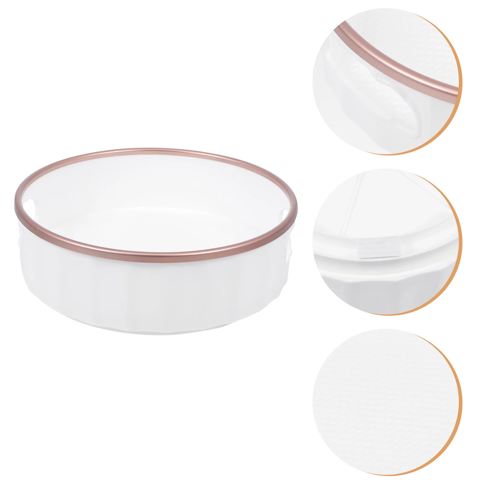 

Stylish Abs Spice Rack Rotating Storage Tray Condiment Holder Round Shelf for Easy Kitchen Organization