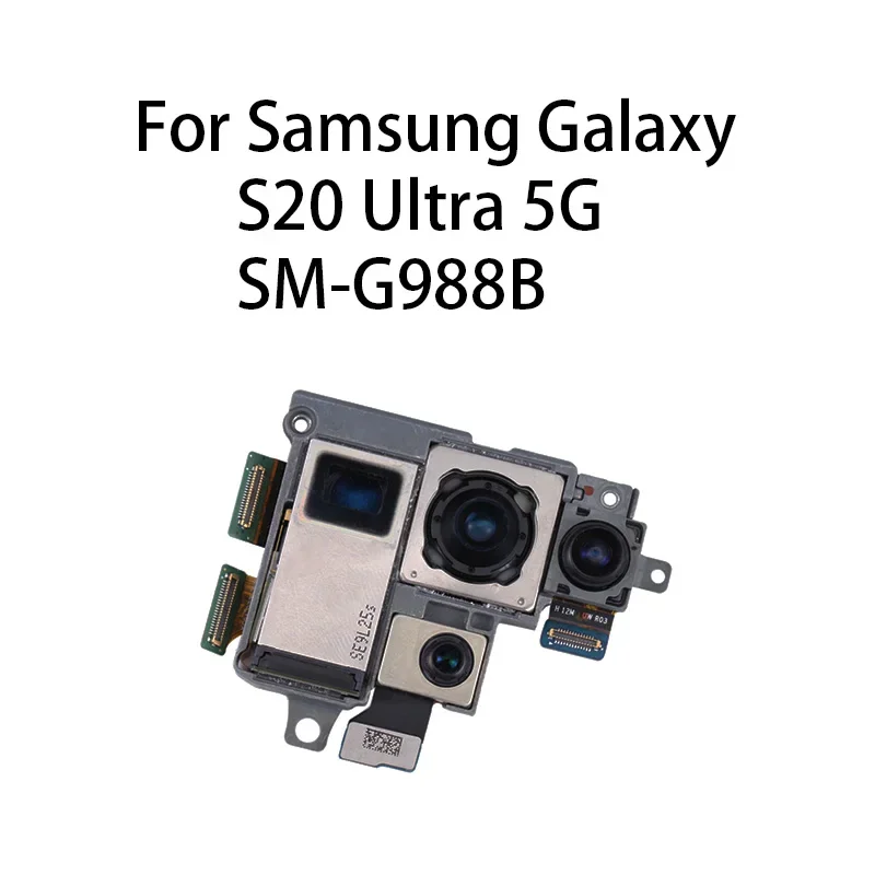 

org Back Big Main Rear Camera Module Flex Cable For Samsung Galaxy S20 Ultra 5G SM-G988B