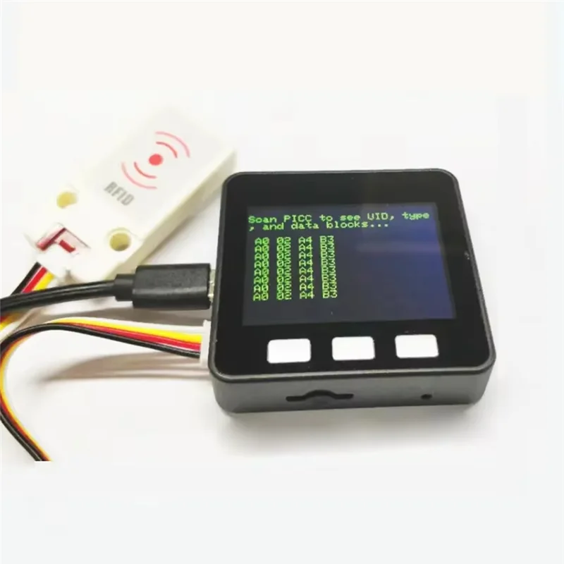 

SQPP-M5stack Mini RFID Reader/Writer 2 Unit WS1850S 13.56Mhz Frequency WS1850S 13.56Mhz Frequency