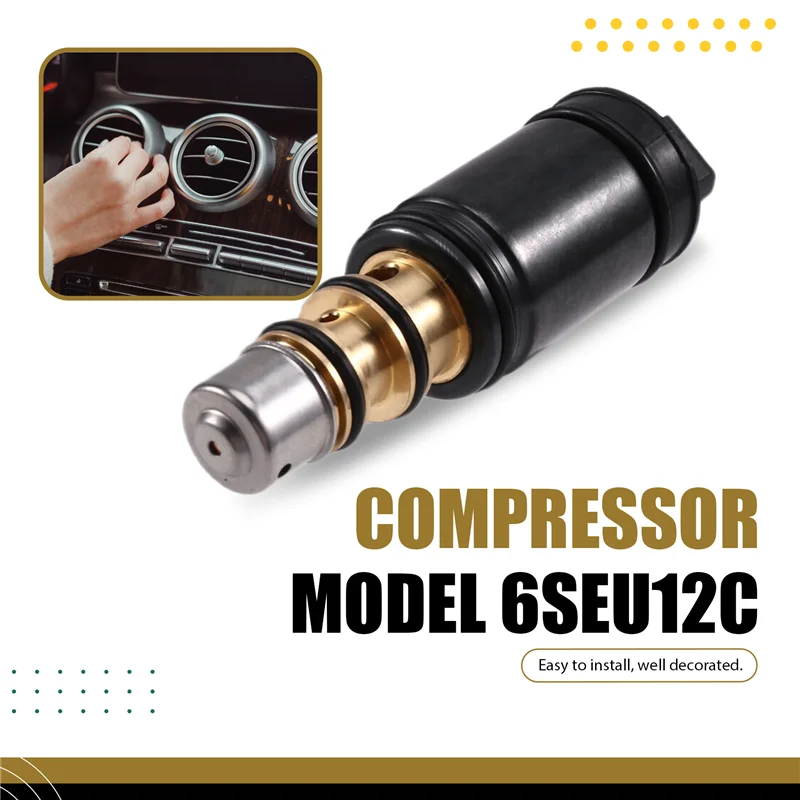 

A/C Compressor Control Valve 5SEU 6SEU 7SEU 6SEU12C 7SEU17 7SEU17C 7SEU16C 6SEU14C 6SEU16C For Mercedes BMW Skoda