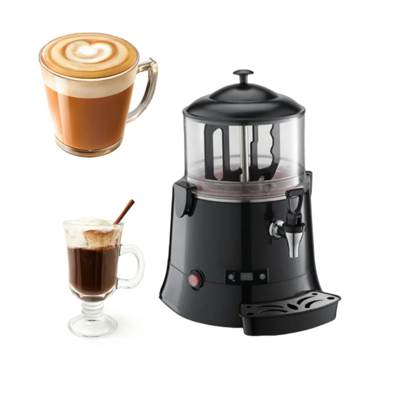 5L 10L موزع الشوكولاتة الساخنة آلة توزيع المشروبات الساخنة للشوكولاتة مشروبات الحليب القهوة المشروبات الساخنة معدات خلط