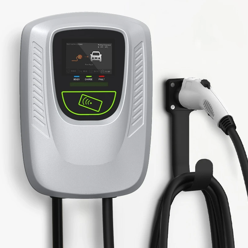 32A 40a 48 Amp Level2 EV 220V-240V Electric Vehicle Ev Charger 3 Phase Dynamic Load Balance Station Car Charging