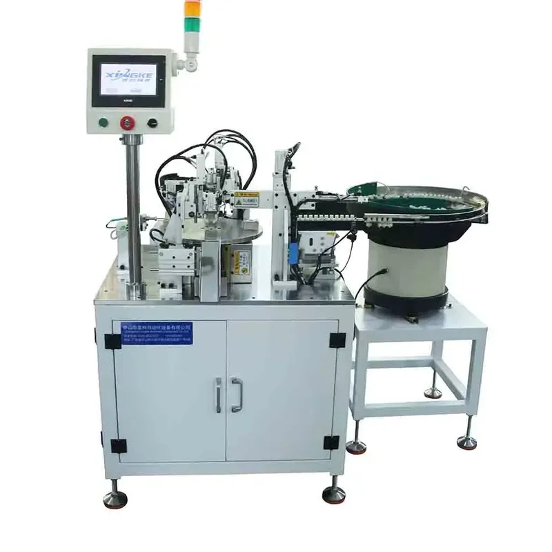 Automatic O Shape Ring Assembly Machine With Vibrating Bowl Feeding System For Industrial Production Line Efficient