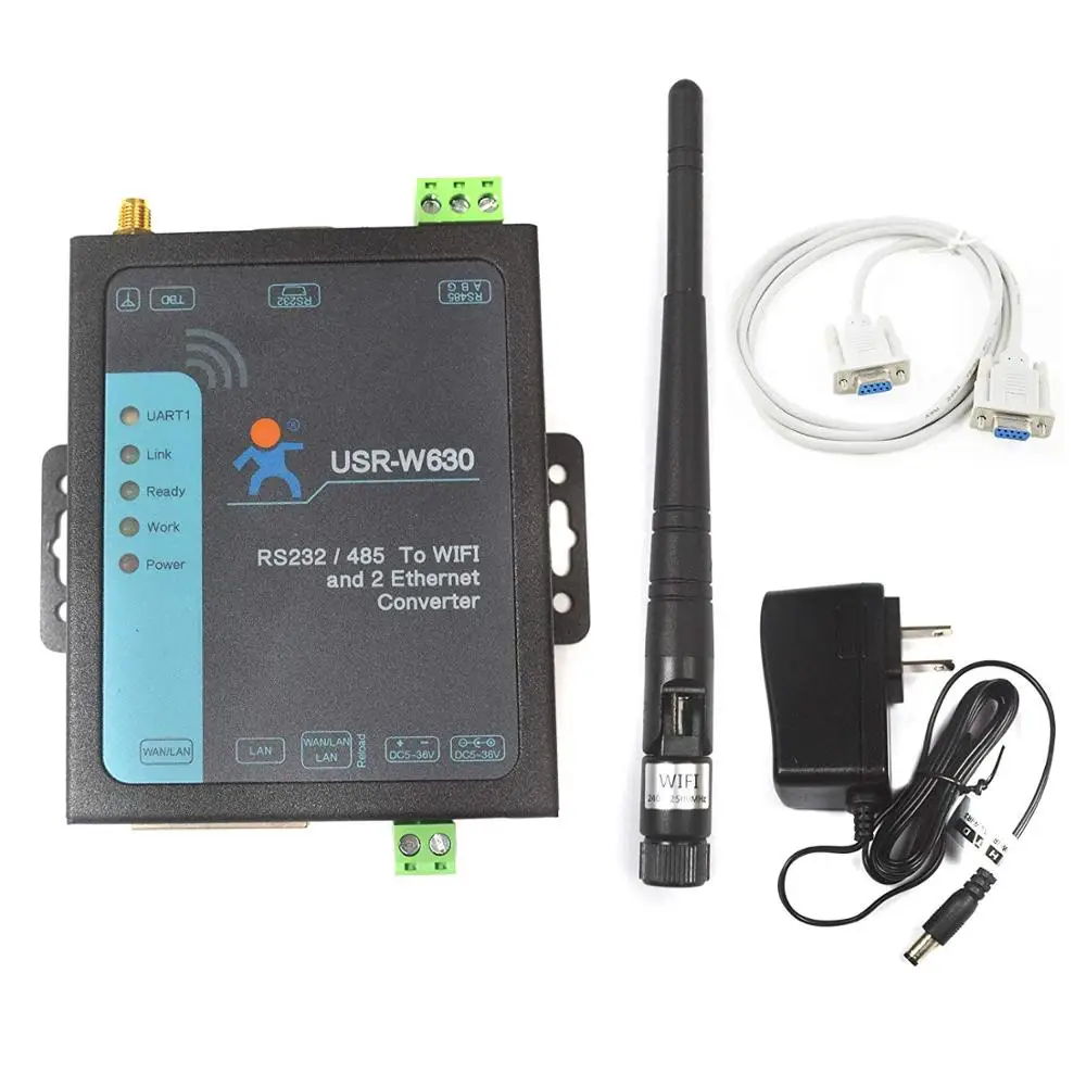 

Industrial Rs232 / Rs485 Serial ,serial Wifi ,wifi Converter Support Dual Ports, Modbus Rtu