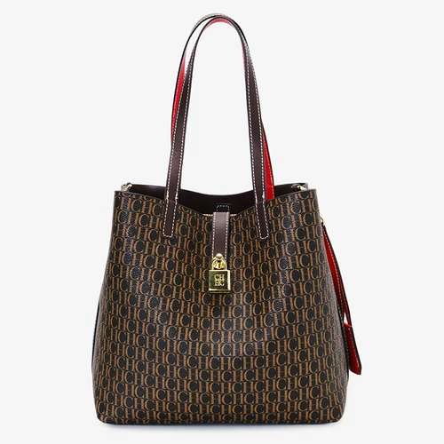 Imagen 2 del producto CH bolso de mujer bolso de hombro Simple de gran capacidad Casual resistente marca elegante ligero de lujo práctico con bolsos Color puro