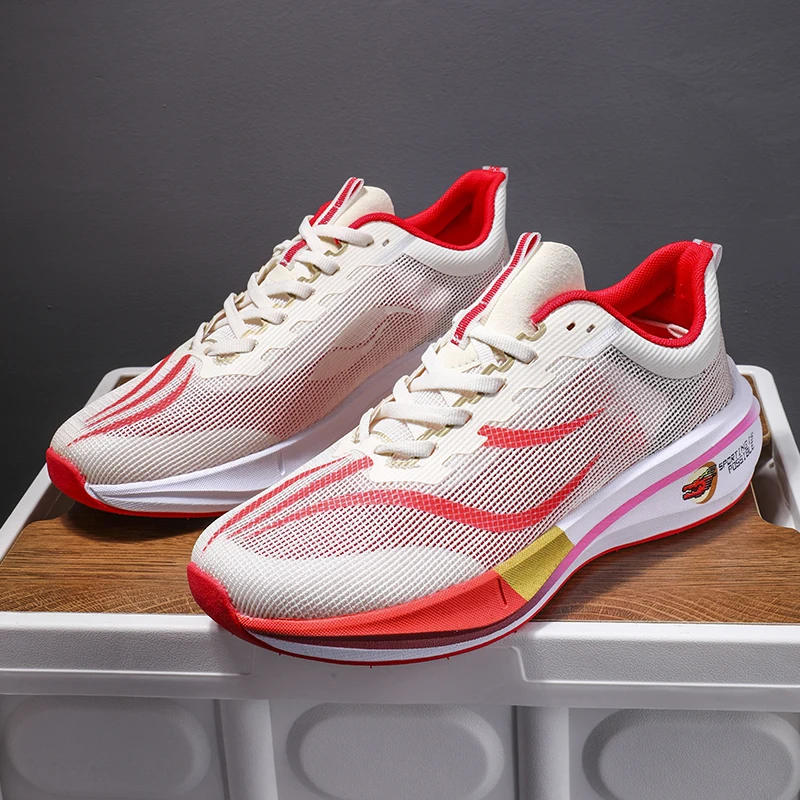 

Men's Sneakers Breathable Lightweight Casual Sports Running Tennis Fitness Jogging Athletic Shoes