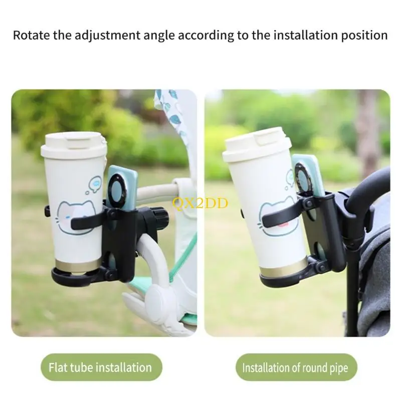 QX2D Chức năng kép Xe đẩy phụ kiện Cúp phụ kiện Chai Điện thoại Điện thoại Điều chỉnh