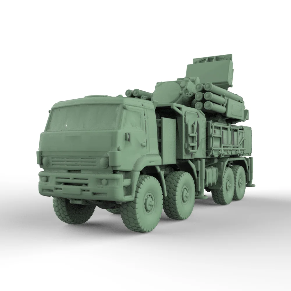 

1/220 1/160 1/87 SSMODEL SS899 Железнодорожная военная модель комплект советский Pantsir-S1 бронированный автомобиль с воздушной защитой