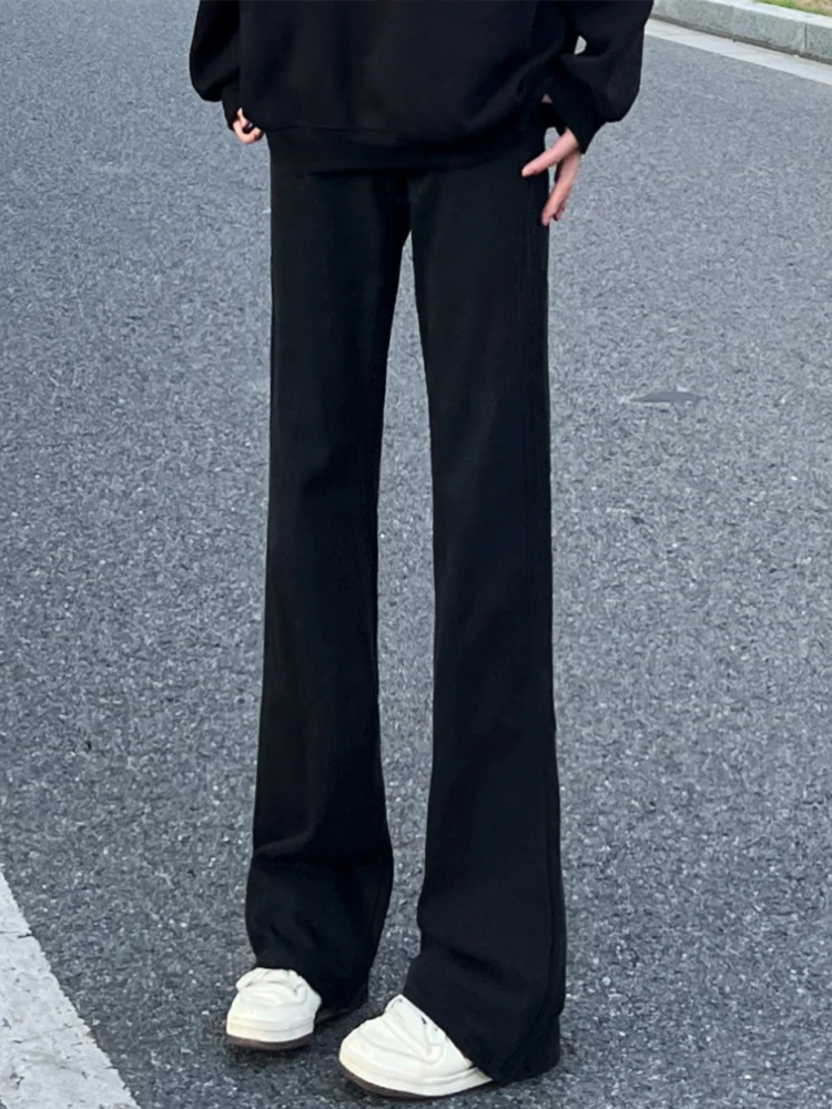 

Мужские джинсы American Vibe Bla Bell Bot, длинные брюки с прямыми штанинами Thiened Fce, зимние облегающие повседневные джинсы с высокой талией