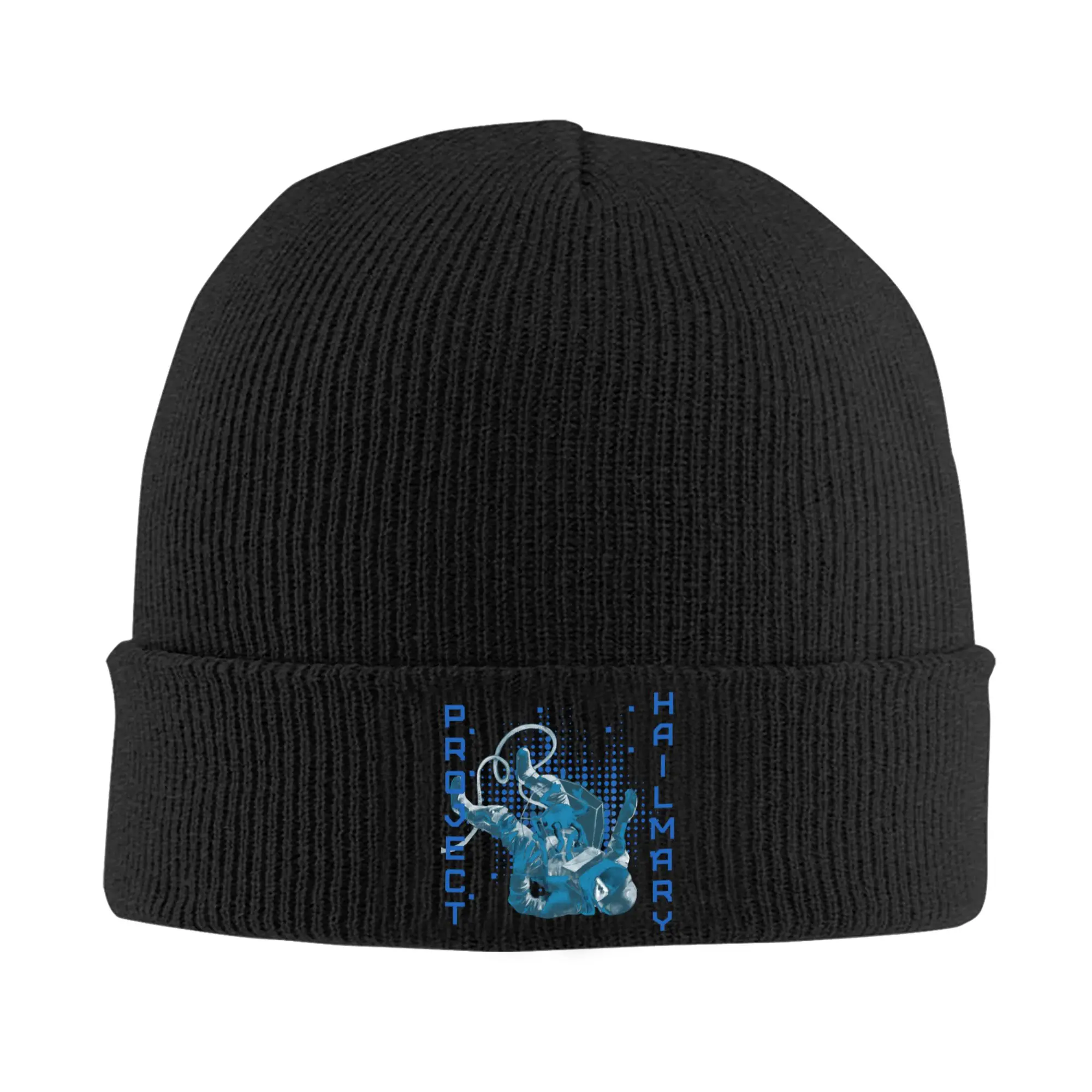Project Hail Mary Knitted Caps Women's Men's Beanie Autumn Winter Hats Acrylic  Warm Cap