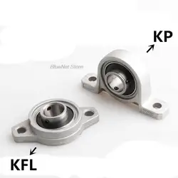 Brand New 8/10/12/15/17mm Bore Diameter Zinc Alloy Pillow Block Flange Bearing KFL KP Series Hot Sale KFL003 KP004 KFL005 KP006