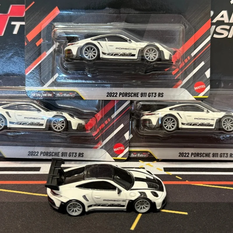 Hot Wheels Premium 2026 nouvelle Culture Pop 2022 Porsche 911 Gt3 Rs Gran Turismo 1:64 modèle de voiture moulé sous pression jouet de véhicule à collectionner
