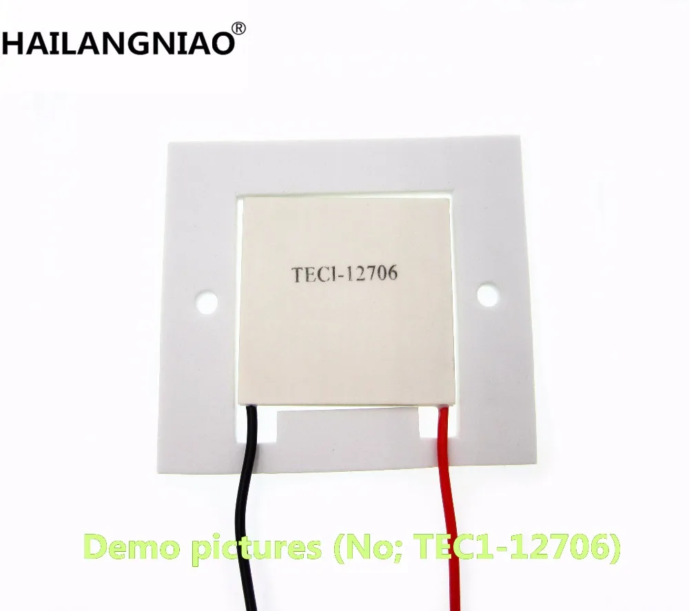 2 مجموعة/وحدة 2 قطعة TEC1-12706 TEC1 12706 TEC الحرارية برودة بلتيير + 2 قطعة غسالة العزل العازلة