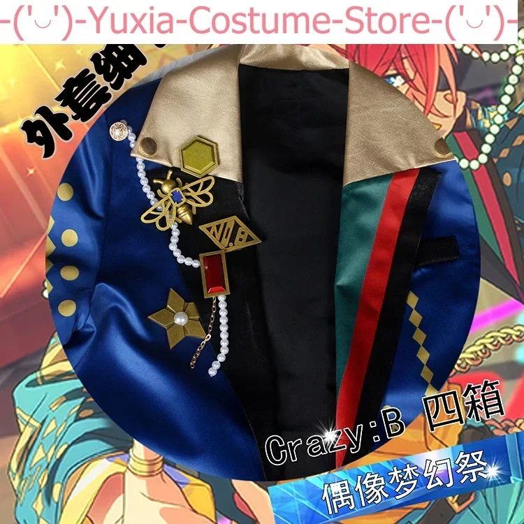 Ensemble Stars 2 Crazy:B Oukawa Kohaku/HiMERU/Amagi Rinne/Shiina Niki Game Suit Handsome Cosplay Costume Halloween