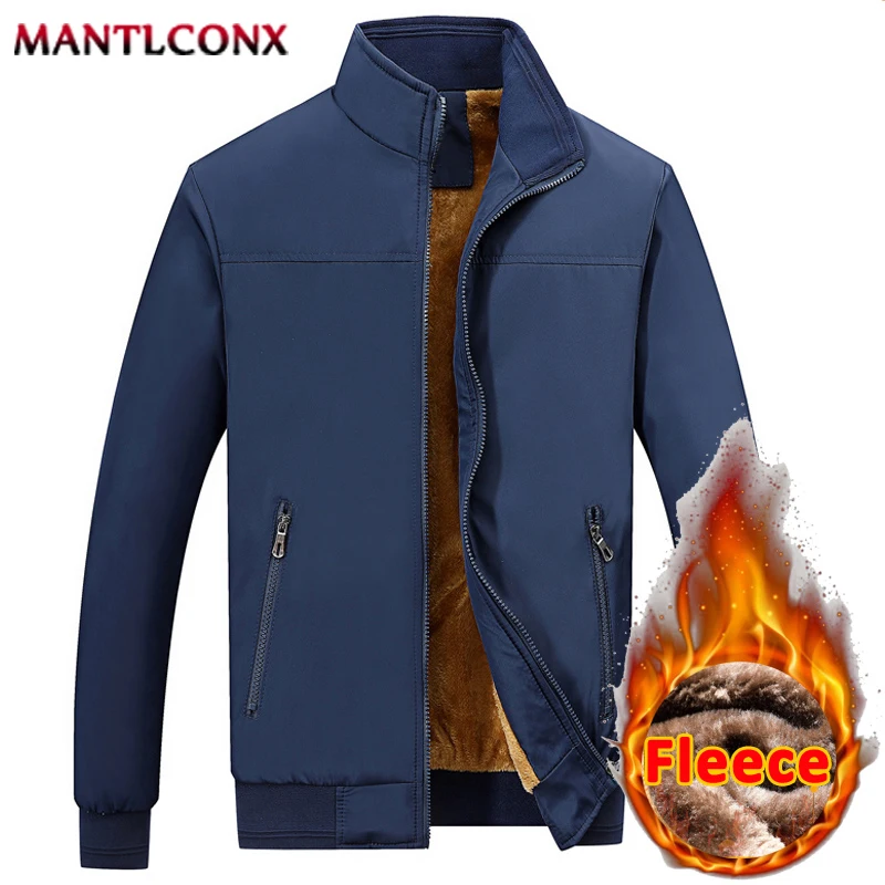 Newest 7XL 8XL Men\'s Winter Jackets Thick Warm Stand Collar Men\'s Winter Coats Casual Fleece Lining Winter Jackets for Men Parka