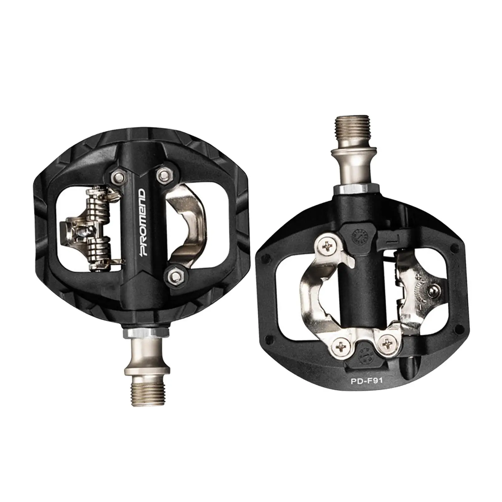 

Черный нейлон DU + подшипник MTB Mountain Clipless Bike SPD велосипедные педали