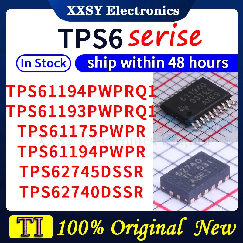 

TPS61194PWPRQ1 TPS61193PWPRQ1 TPS61175PWPR TPS61194PWPR TPS62745DSSR TPS62740DSSR В наличии 100% оригинал и новый