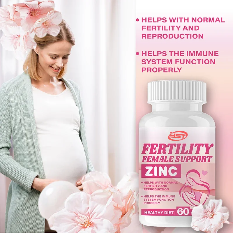 Fertility Supplement - Prepares The Body for Pregnancy - Reduces Infertility Risk, Non-GMO, 60 Capsules image 2