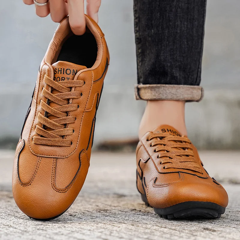 

New Women Men High Quality Lace-Up Comfortable Soft Sole Flatsshoes Outdoor Casual Breathable Sneakers Fitness Shoes Male Shoes