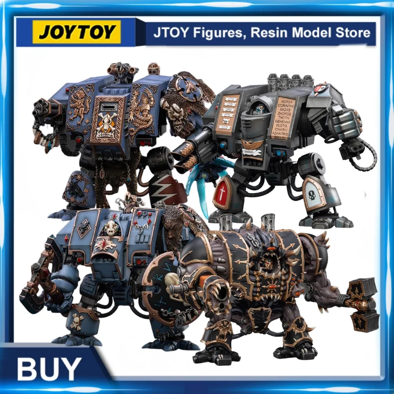 

JOYTOY 1/18 Action Figure MechaBlack Legion Helbrute Dreadnought Anime Collection Model Toy Gift Free Shipping