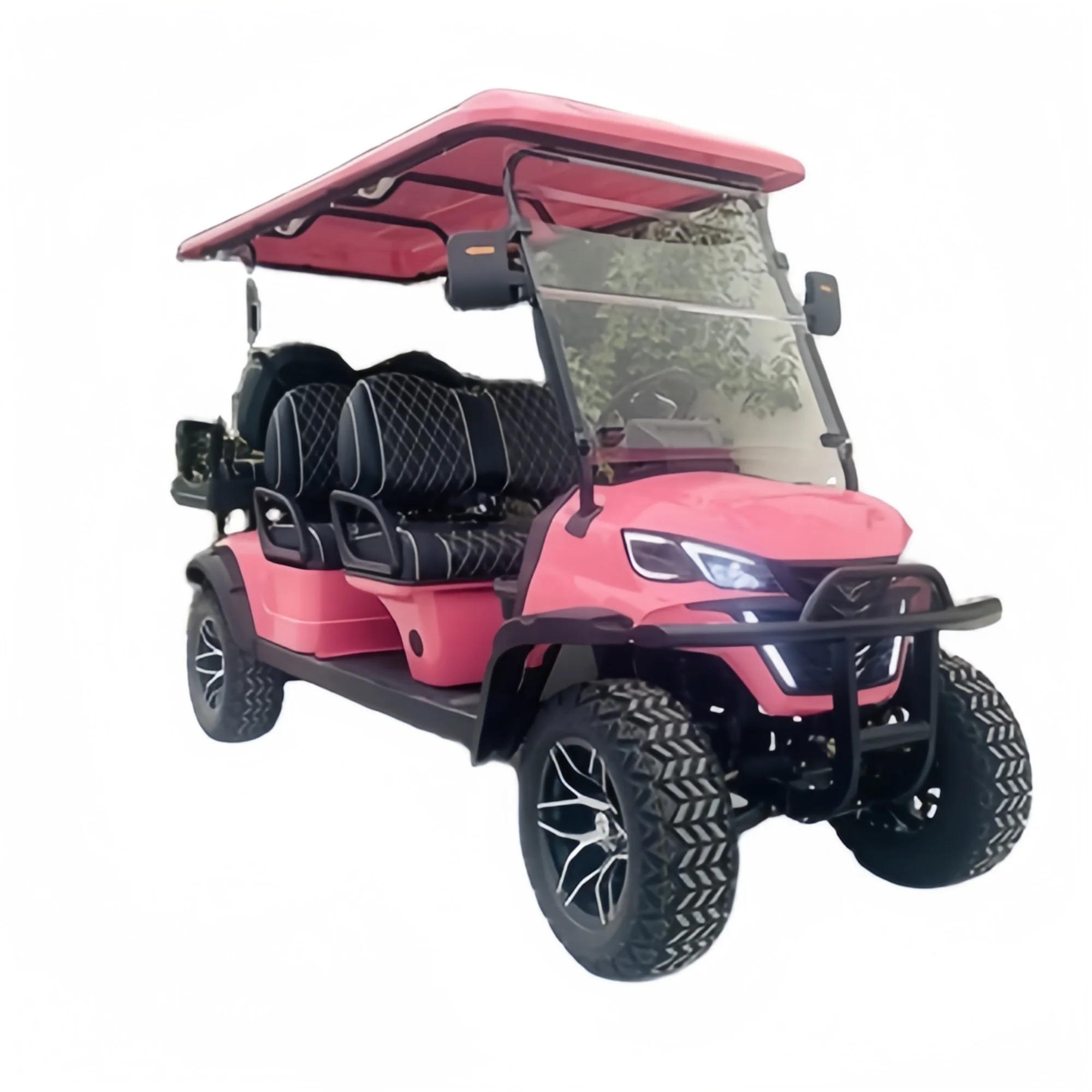 Chinese 4 wheel electric golf cart 4 passenger golf cart sightseeing club car