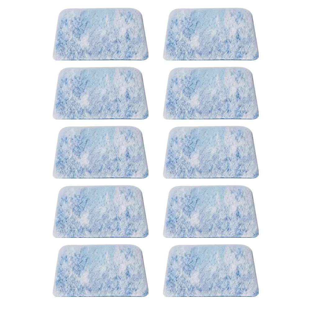 10Pcs And White Sponge Filter Replacement For RV Air Conditioner Dust Removal Easy Install Indoor Air Quality Accessories