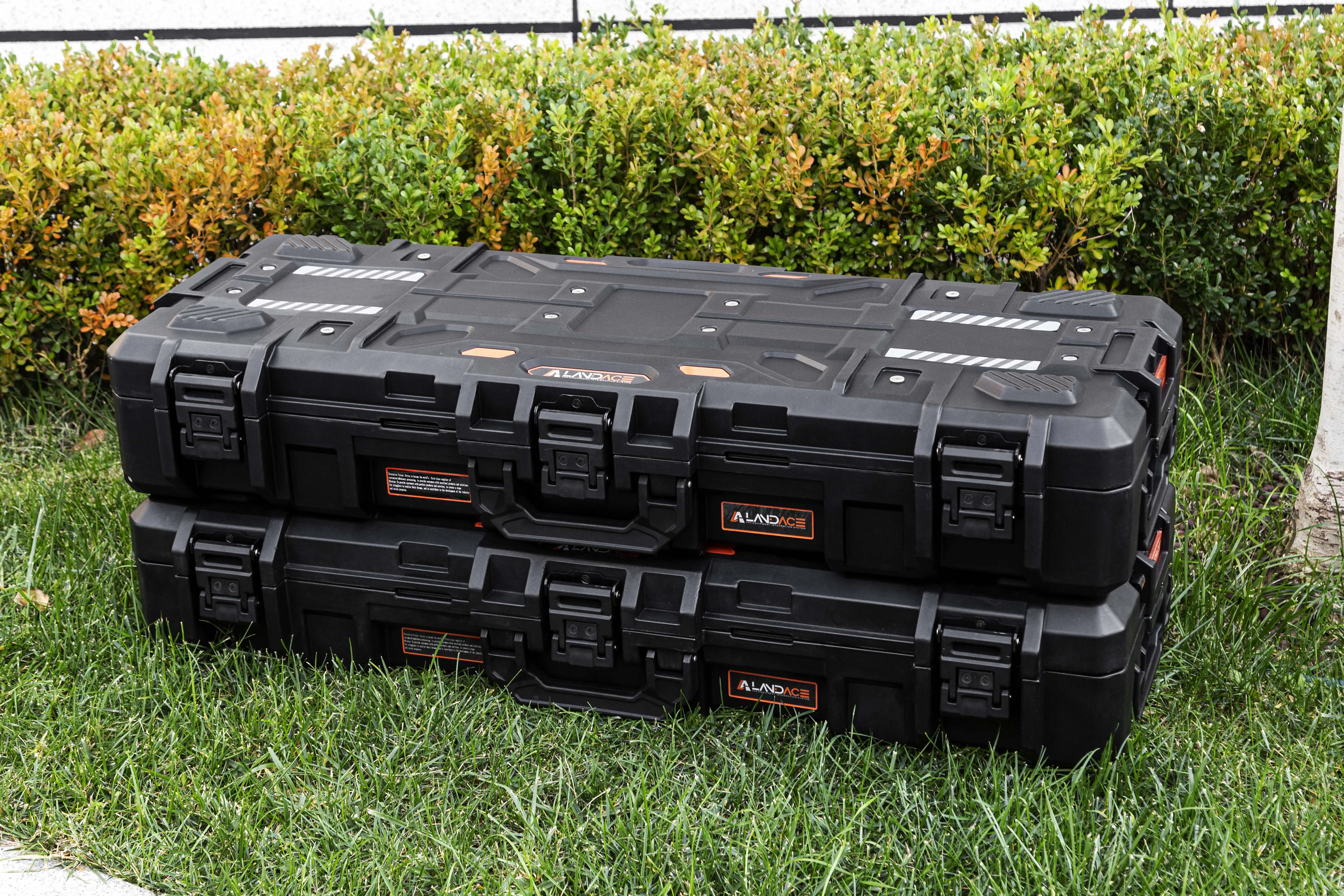 تركيب مباشر للتخييم 4WD ملحقات LLDPE صندوق سقف السيارة عالي التحمل صندوق تخزين صندوق أدوات عالمي #4