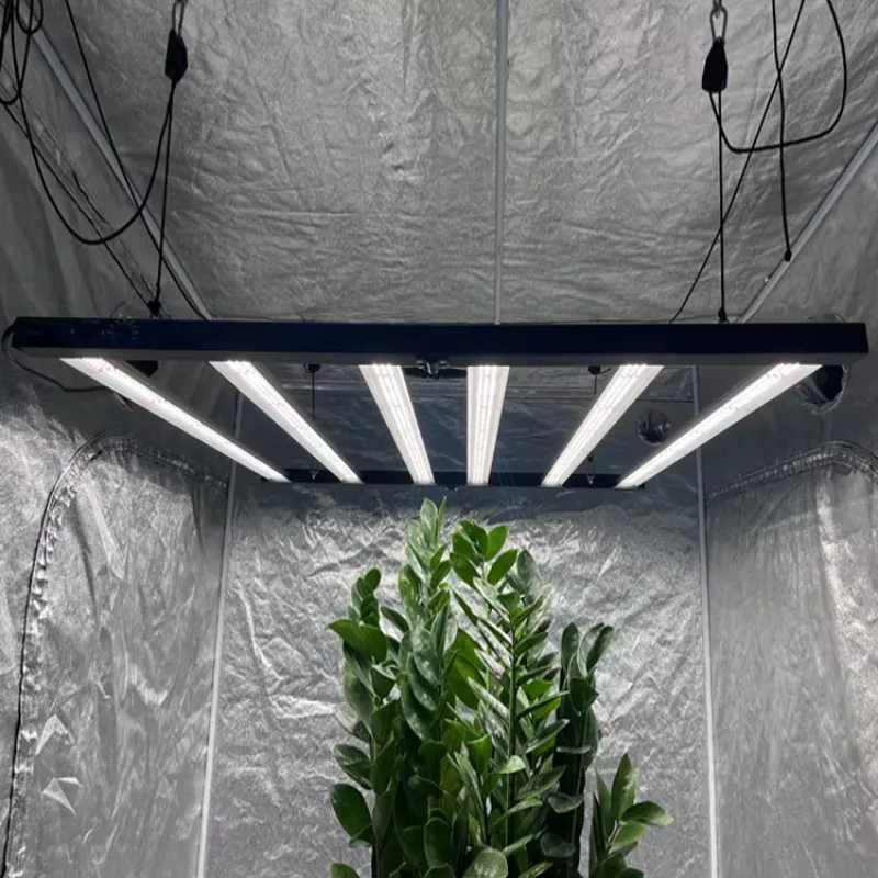 Highest Cost-effective720W LED Grow Light Full Spectrum 6-Bar LM281B Dimmable Lamp With Sa m sung Chip Red Color Temperature CCT