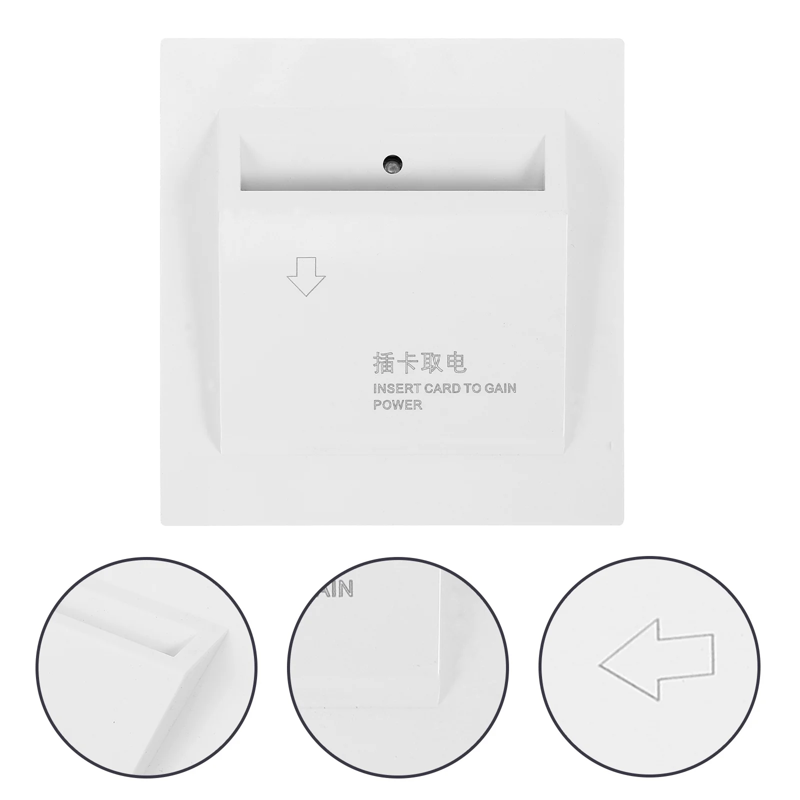 

Energy Saving Card Switch Panel For Hotel Room Power Key Sensor Wall Reader House Electricity Control Hotels Supply Room Light