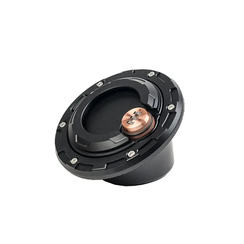 

M50K-Locking Fuel Tank Cap, Combination Lock For Jeep For Wrangler JK JKU, Aluminum Gas Cap