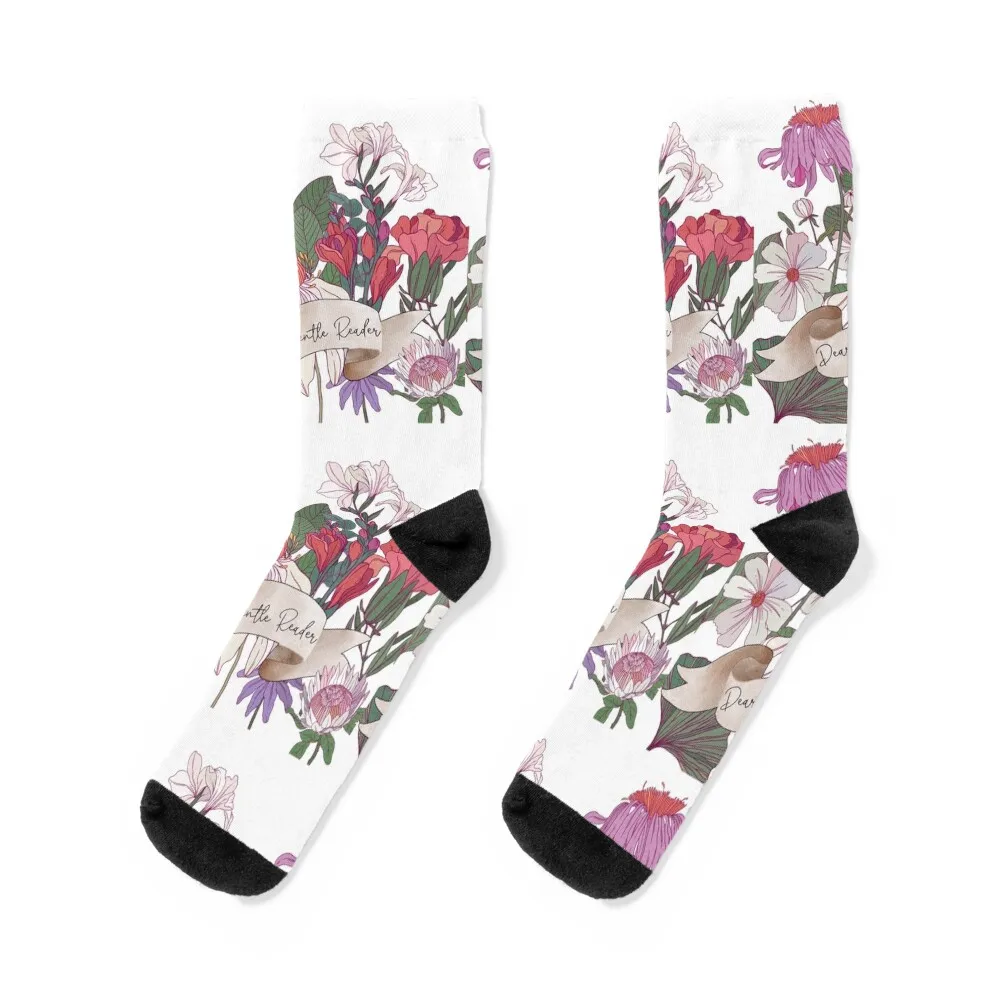 

Dearest Gentle Reader Socks