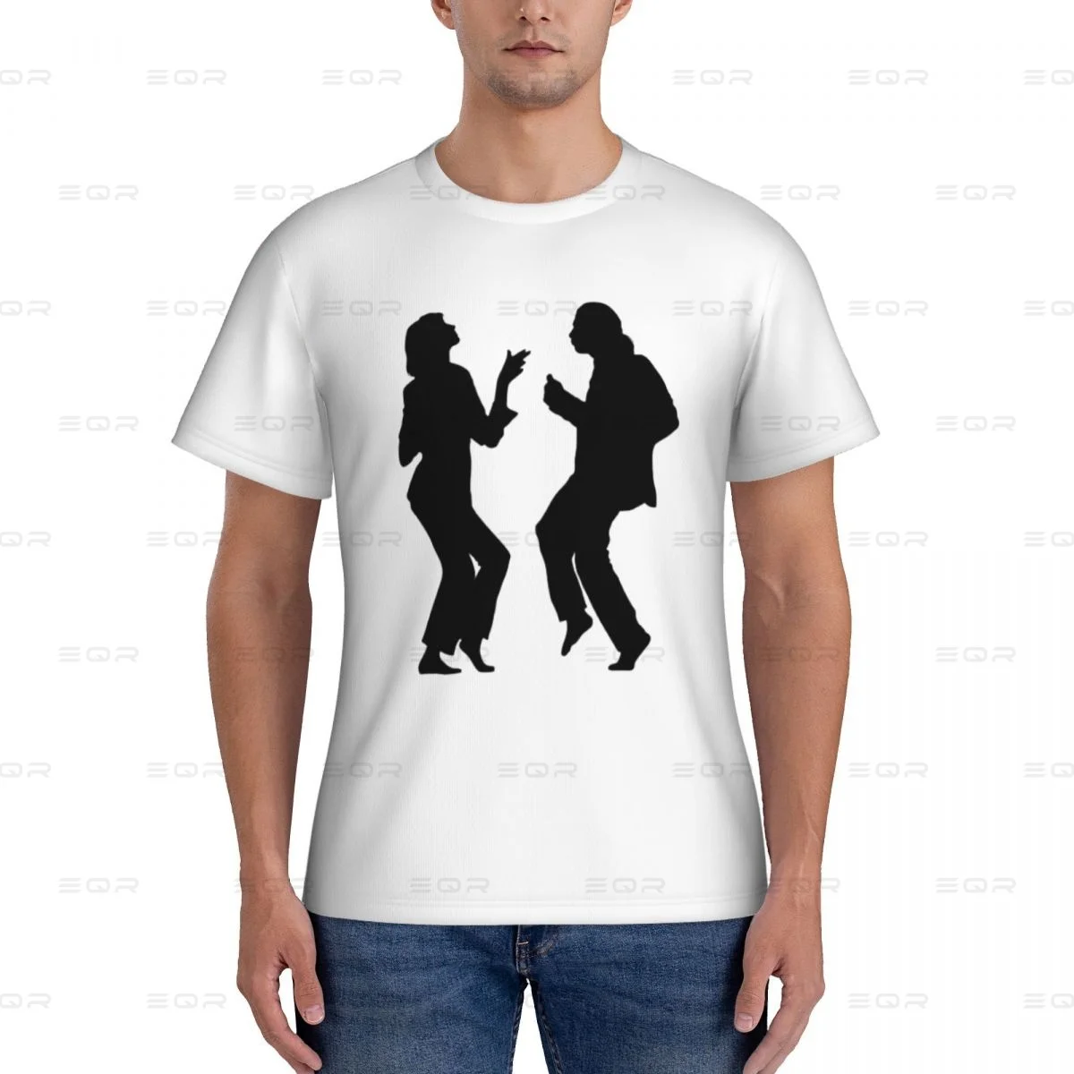 Camiseta Crazy Design Pulp Fiction de baloncesto 7 para hombre, Camiseta de cuello redondo, ins styleNovelty, regalo para todo el año, estampado 3D