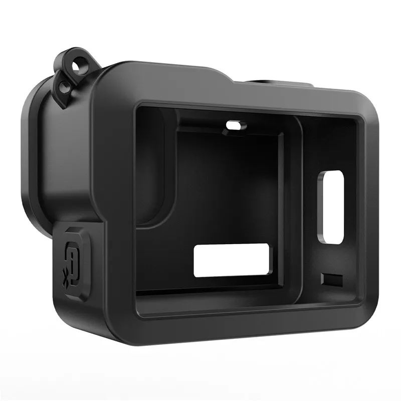 Silicone Sleeve Case for GoPro Hero Battery Side Cover Lens Caps Lanyard for Go Pro Hero Accessories Kit